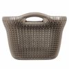 Curver W&auml;schekorb Knit 40 L Metallic-Braun