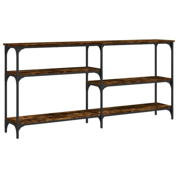 vidaXL Konsolentisch R&auml;uchereiche 160x29x75 cm Holzwerkstoff