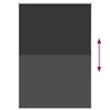 vidaXL Verdunkelungsrollo Schwarz 90x150 cm Stoffbreite 85,7 cm