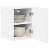 vidaXL K&uuml;chenschrank Lucca 2 pcs Hochglanz Wei&szlig; 30 x 31 x 40 cm