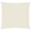 vidaXL Sonnensegel Oxford-Gewebe Quadratisch 4x4 m Creme