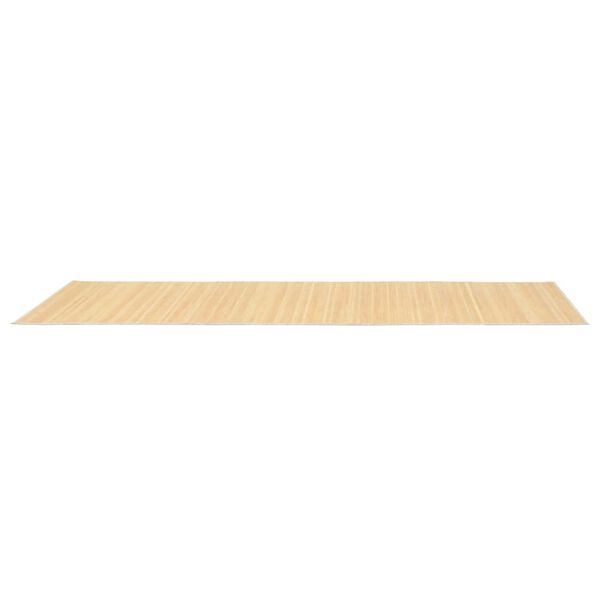 vidaXL Teppich Bambus 80x300 cm Natur