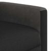 vidaXL Relaxsessel Elektrisch Schwarz Stoff