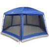 vidaXL Poolzelt mit abnehmbarem &Uuml;berzelt Netzw&auml;nden Azurblau 618x532cm