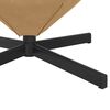 vidaXL Eiersessel Braun 63 x 73 x 90 cm Samt