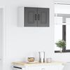vidaXL K&uuml;chenschrank Kalmar Schwarz 60 x 31 x 40 cm Holzwerkstoff