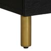 vidaXL Nachttisch Schwarz 50x33x62 cm Holzwerkstoff