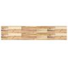 vidaXL Schweberegal 140x30x4 cm Massivholz Akazie Unbehandelt