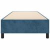 vidaXL Boxspringbettgestell Dunkelblau 90x200 cm Samt