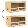 vidaXL Terrarium Braun 80 x 40 x 40 cm OSB