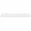 vidaXL Bilderleisten 2 Stk. Wei&szlig; 40x9x3 cm MDF
