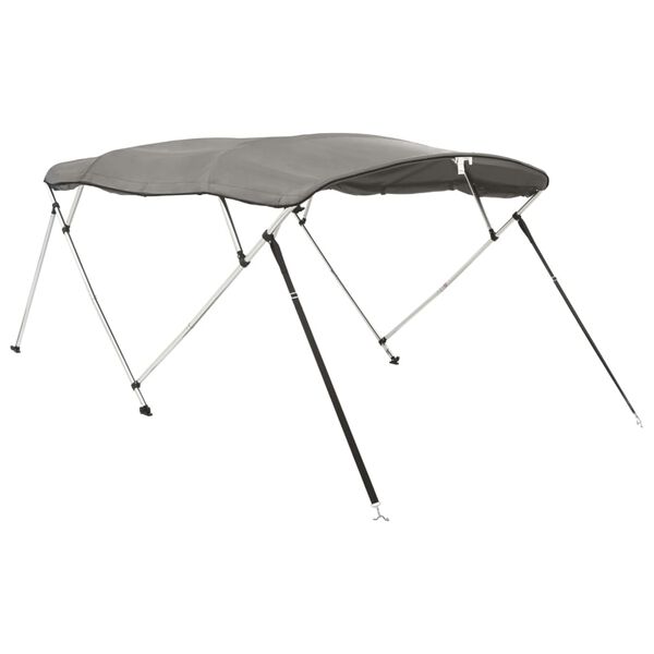 vidaXL 4-Bow Bimini-Top mit Seitenteilen 243x(200-213)x137 cm