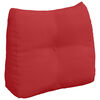 vidaXL R&uuml;cken Kissen Rot 60 x 24 x 50 cm Stoff
