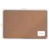 Nobo Kork-Pinnwand Premium Plus Braun 90x60 cm