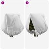 vidaXL Winterschutz fur Pflanzen 3 pcs Wei&szlig; 2 x 2,36 m Vliesstoff