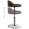 vidaXL Barhocker Braun Kunstleder