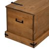 vidaXL Truhe HALDEN 91x48x47 cm Massivholz Kiefer