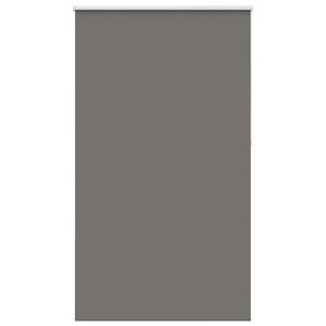 vidaXL Verdunkelungsrollo Grau 140x230cm Stoffbreite 136,6cm Polyester