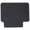 vidaXL Autofu&szlig;matte 4 pcs Schwarz Gummi