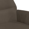 vidaXL Relaxsessel Dunkelgrau Wildleder-Optik