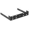 vidaXL Schweberegale 2 Stk. Wei&szlig; 23x23,5x3,8 cm MDF