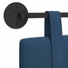 vidaXL H&auml;ngevorderseite Wandmontiert Uni Blau 100 x 55 x 5 cm Stoff