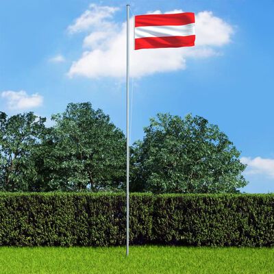 vidaXL Flagge Österreichs 90×150 cm
