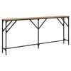 vidaXL Konsolentisch Artisan-Eiche 180 x 23 x 75 cm