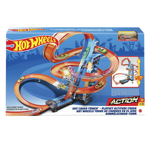 Hot Wheels Spiel-Set Sky Crash Tower Action