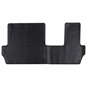 vidaXL Autofu&szlig;matte Schwarz Gummi
