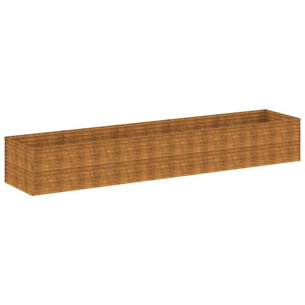 vidaXL Hochbeet 479x100x69 cm Cortenstahl