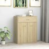 vidaXL Sideboard Sonoma-Eiche 60x30x75 cm Holzwerkstoff