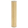 vidaXL Teppich Rechteckig Hell Natur 100x200 cm Bambus