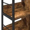 vidaXL B&uuml;cherregal Ger&auml;ucherte Eiche 82 x 32 x 144,5 cm Holzwerkstoff