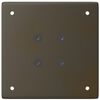 vidaXL Konsolentischbeine 4 Stk. Naturstahl 72-74 cm Stahl