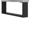 vidaXL Couchtisch Betongrau 50x46x50 cm Holzwerkstoff