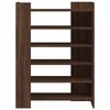 vidaXL Schuhschrank Braun Eichen-Optik 74,5x37,5x100 cm Holzwerkstoff