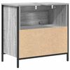 vidaXL Waschbeckenunterschrank mit Schubladen Grau Sonoma 60x34,5x60cm