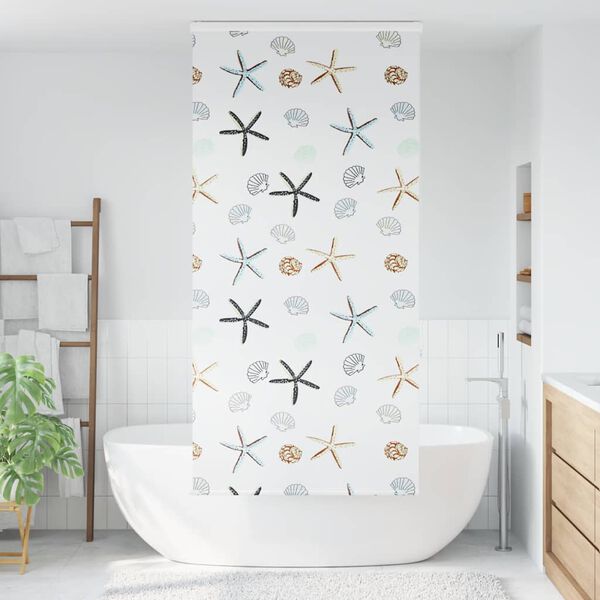 vidaXL Duschrollo mit Kassette 90x240 cm Stoffbreite 86 cm