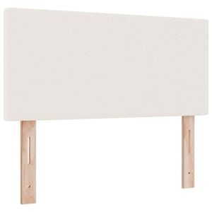 vidaXL Kopfteil Creme 80 cm Cordstoff