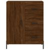 vidaXL Highboard Braun Eichen-Optik 69,5x34x180 cm Holzwerkstoff