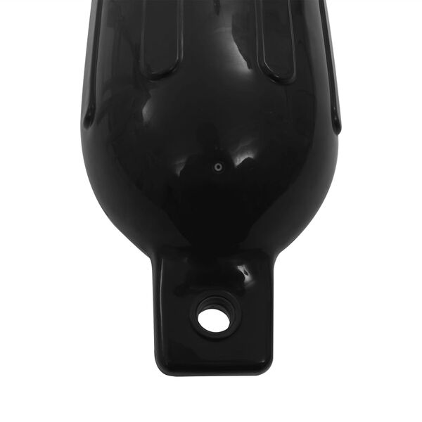 vidaXL Bootsfender 4 Stk. Schwarz 58,5x16,5 cm PVC