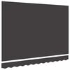 vidaXL Markisen-Ersatzstoff Anthrazit 350 x 200 cm Segeltuch