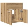 vidaXL Waschbeckenschrank Artisan-Eiche 41x38,5x46 Holzwerkstoff