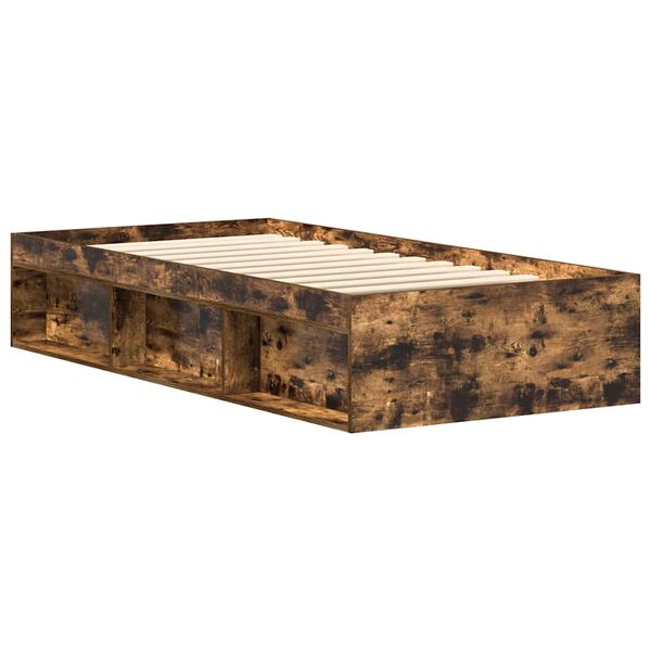 vidaXL Bettgestell R&auml;uchereiche 75x190 cm