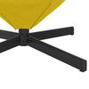 vidaXL Eiersessel Gelb 63 x 73 x 90 cm Samt