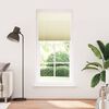 vidaXL Plissee Creme 90x200 cm Stoffbreite 89,4 cm Polyester
