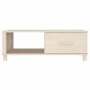 vidaXL Sideboard HAMAR Honigbraun 100x55x35 cm Massivholz Kiefer