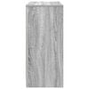 vidaXL Sideboard Grau Sonoma 85x34x76 cm Holzwerkstoff