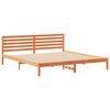 vidaXL Bettrahmen Wachsbraun 180 x 220 cm Massives Kiefernholz